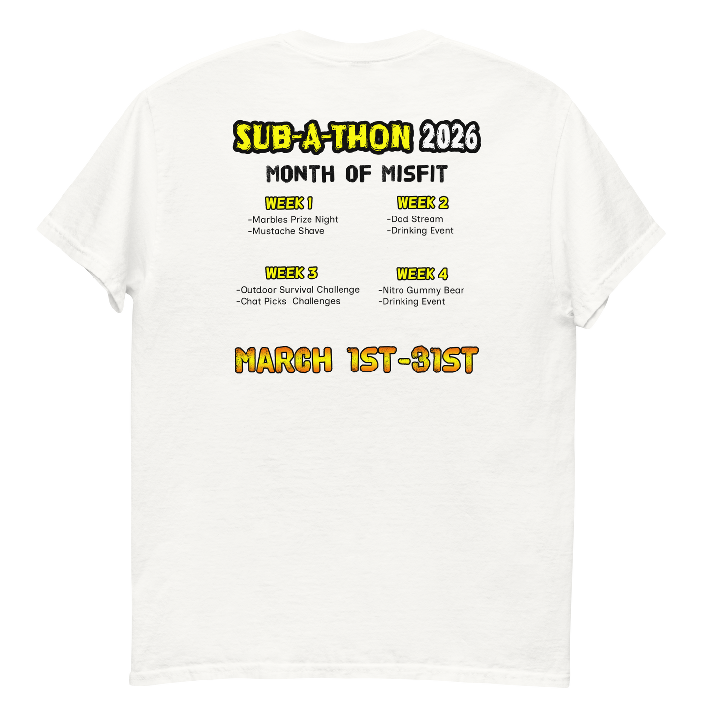 Sub-A-Thon 2026!